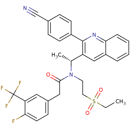 Chemical structure of BindingDB Monomer ID 50229384