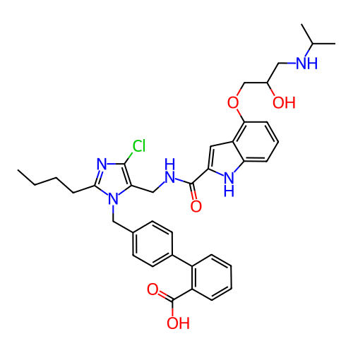 Chemical structure of BindingDB Monomer ID 50229486