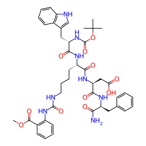 Chemical structure of BindingDB Monomer ID 50229545