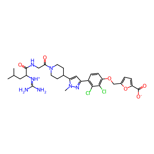 Chemical structure of BindingDB Monomer ID 50229786