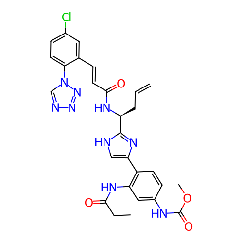 Chemical structure of BindingDB Monomer ID 50230329