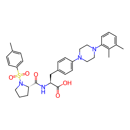Chemical structure of BindingDB Monomer ID 50231406