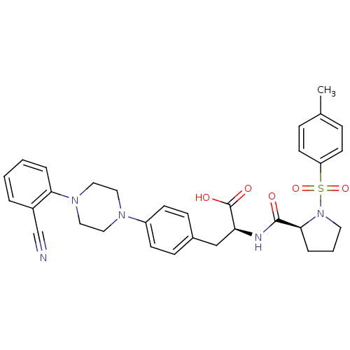 Chemical structure of BindingDB Monomer ID 50231408