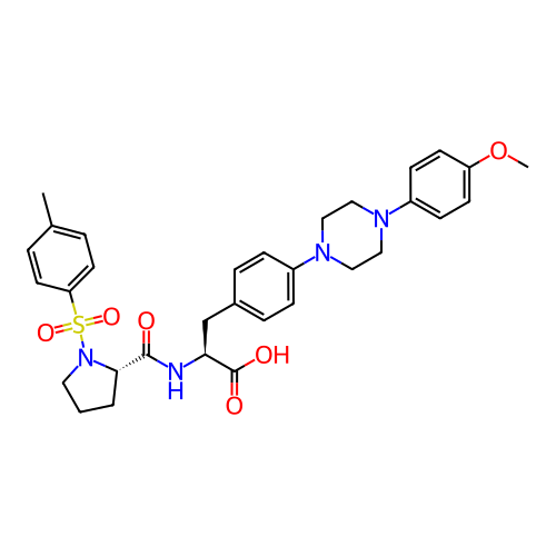 Chemical structure of BindingDB Monomer ID 50231409
