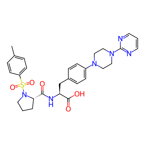 Chemical structure of BindingDB Monomer ID 50231410