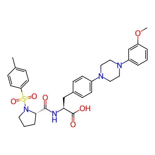 Chemical structure of BindingDB Monomer ID 50231414