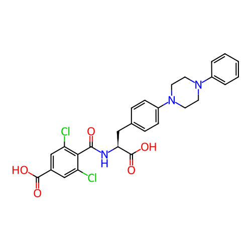 Chemical structure of BindingDB Monomer ID 50231417