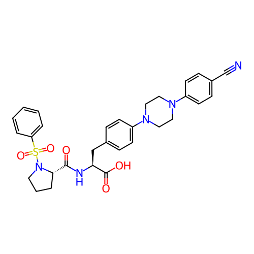 Chemical structure of BindingDB Monomer ID 50231421