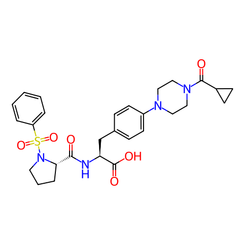 Chemical structure of BindingDB Monomer ID 50231429