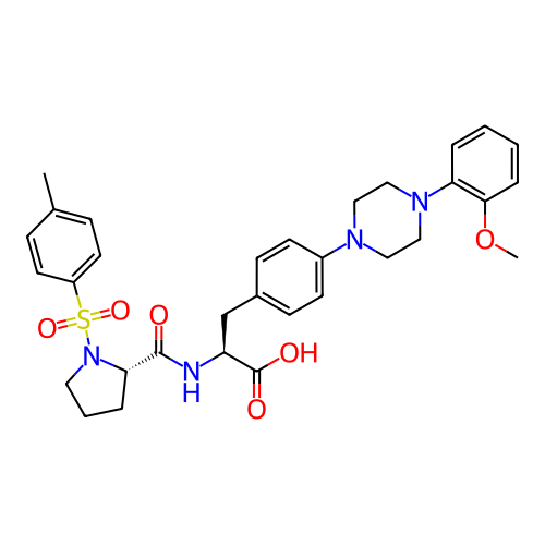 Chemical structure of BindingDB Monomer ID 50231434