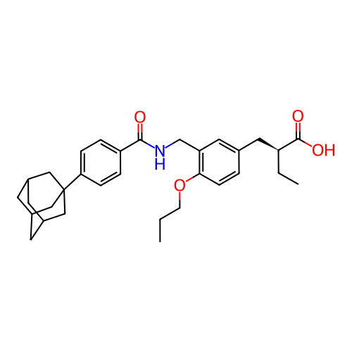 Chemical structure of BindingDB Monomer ID 50231507