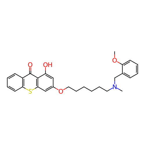 Chemical structure of BindingDB Monomer ID 50231561