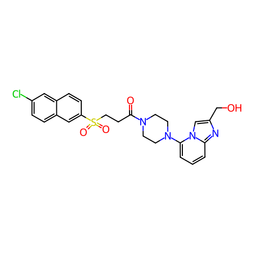 Chemical structure of BindingDB Monomer ID 50231646