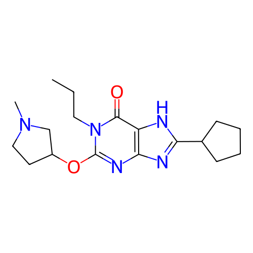 Chemical structure of BindingDB Monomer ID 50231717