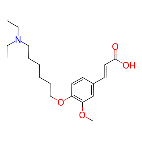 Chemical structure of BindingDB Monomer ID 50232231