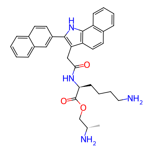 Chemical structure of BindingDB Monomer ID 50232821
