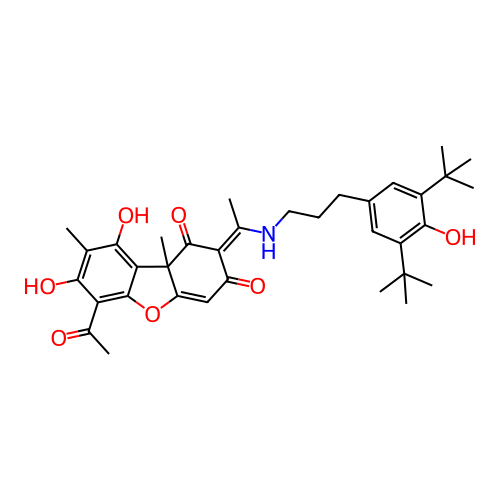 Chemical structure of BindingDB Monomer ID 50232848
