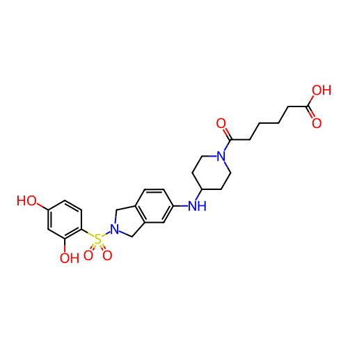 Chemical structure of BindingDB Monomer ID 50232909