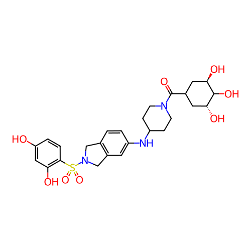 Chemical structure of BindingDB Monomer ID 50232910