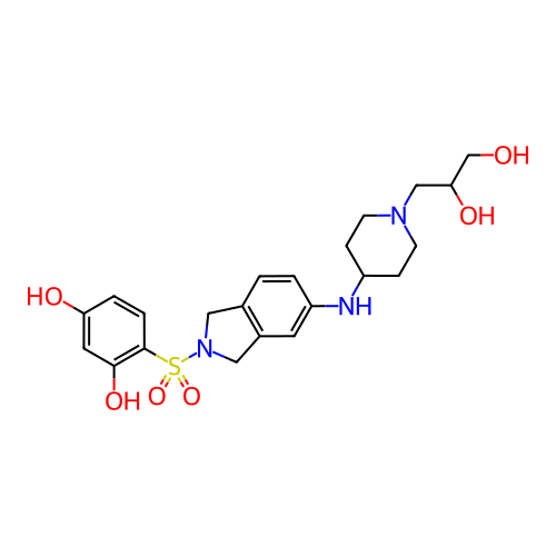 Chemical structure of BindingDB Monomer ID 50232915