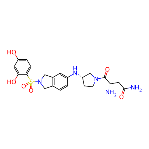 Chemical structure of BindingDB Monomer ID 50232916