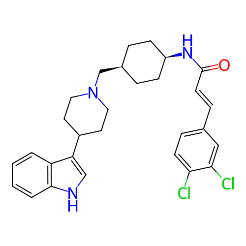 Chemical structure of BindingDB Monomer ID 50233073