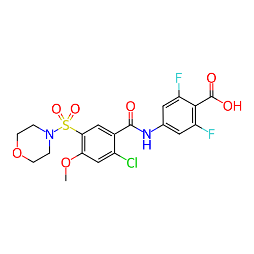 Chemical structure of BindingDB Monomer ID 50233158