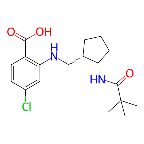 Chemical structure of BindingDB Monomer ID 50233282