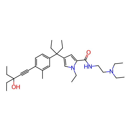Chemical structure of BindingDB Monomer ID 50233328
