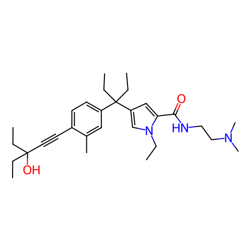 Chemical structure of BindingDB Monomer ID 50233340