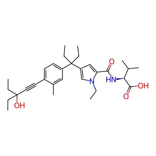 Chemical structure of BindingDB Monomer ID 50233349