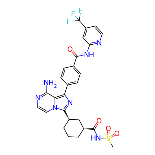 Chemical structure of BindingDB Monomer ID 50233384