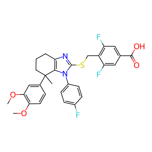 Chemical structure of BindingDB Monomer ID 50233489