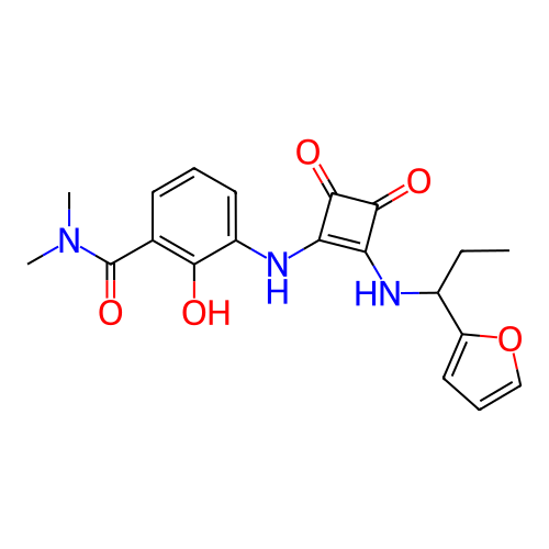 Chemical structure of BindingDB Monomer ID 50233563