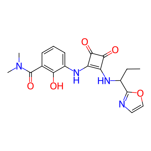 Chemical structure of BindingDB Monomer ID 50233565