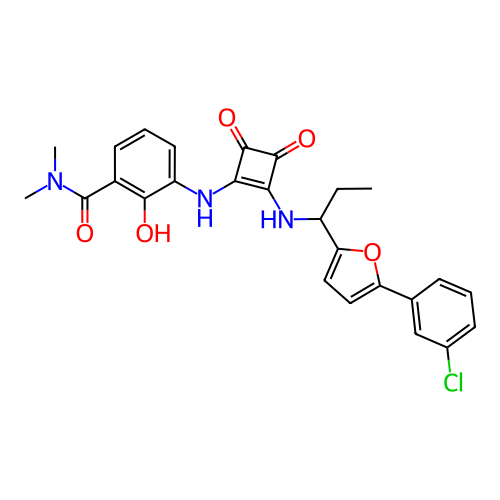 Chemical structure of BindingDB Monomer ID 50233573
