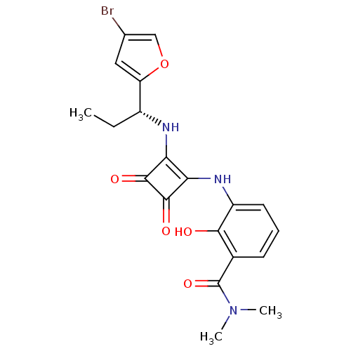 Chemical structure of BindingDB Monomer ID 50233576