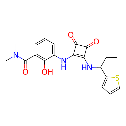 Chemical structure of BindingDB Monomer ID 50233580