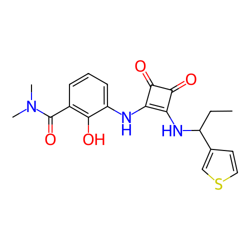 Chemical structure of BindingDB Monomer ID 50233584