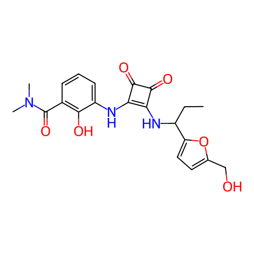 Chemical structure of BindingDB Monomer ID 50233586