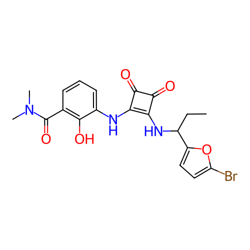 Chemical structure of BindingDB Monomer ID 50233588