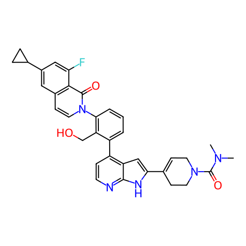 Chemical structure of BindingDB Monomer ID 50233653