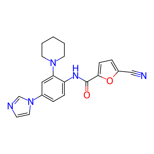 Chemical structure of BindingDB Monomer ID 50233709