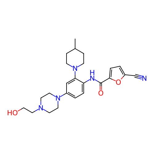 Chemical structure of BindingDB Monomer ID 50233716