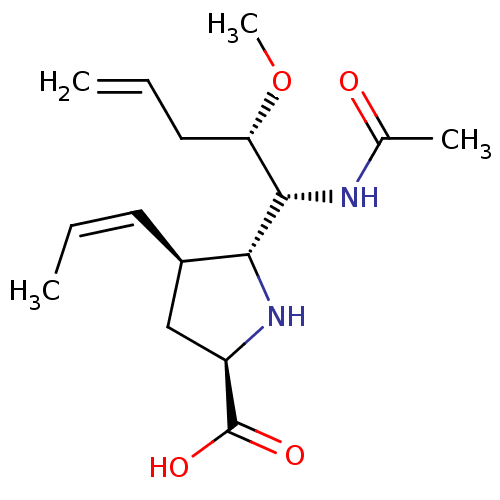 Chemical structure of BindingDB Monomer ID 50233741