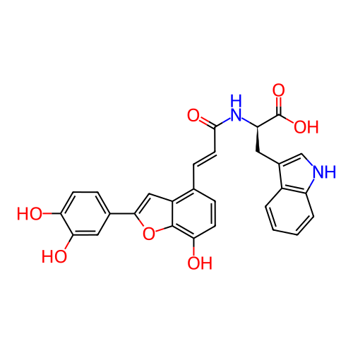 Chemical structure of BindingDB Monomer ID 50233811