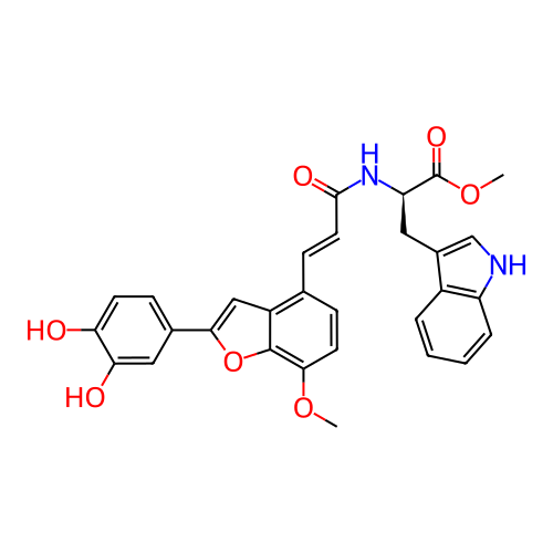 Chemical structure of BindingDB Monomer ID 50233819