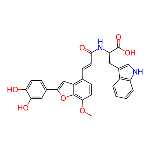 Chemical structure of BindingDB Monomer ID 50233822