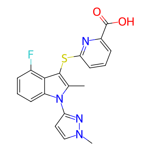 Chemical structure of BindingDB Monomer ID 50233911