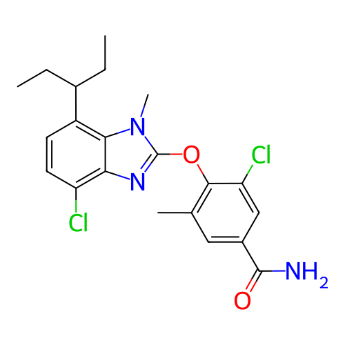 Chemical structure of BindingDB Monomer ID 50234483